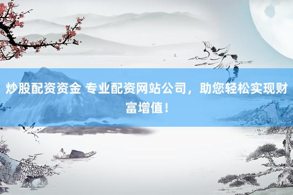 炒股配资资金 专业配资网站公司，助您轻松实现财富增值！