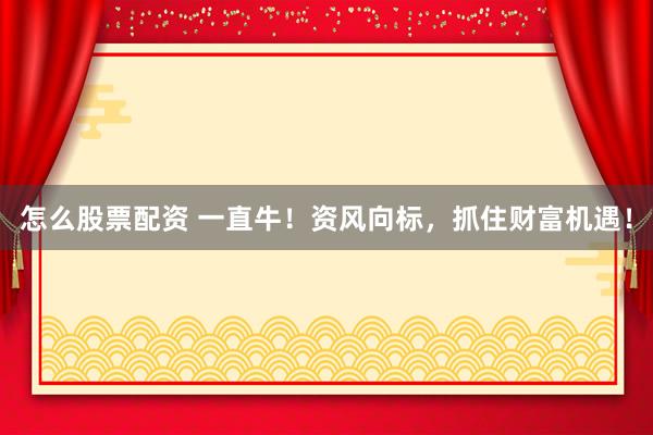 怎么股票配资 一直牛！资风向标，抓住财富机遇！