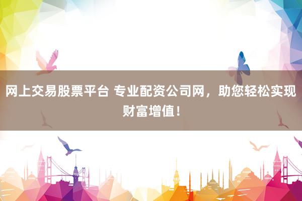 网上交易股票平台 专业配资公司网，助您轻松实现财富增值！